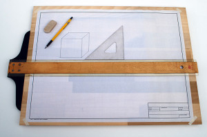Drafting Board with T-Square